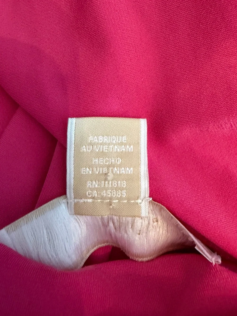 Michael Kors Fuchsia Sleeveless Ruched Sheath Dress